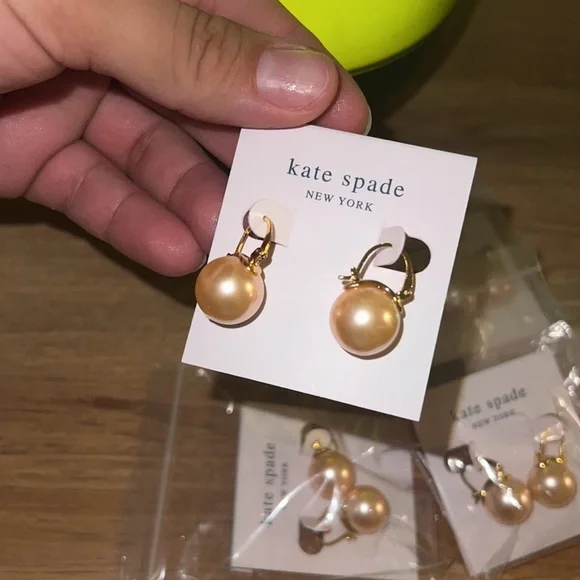 ♠️kate spade new york pearl earrings - Picture 4 of 4